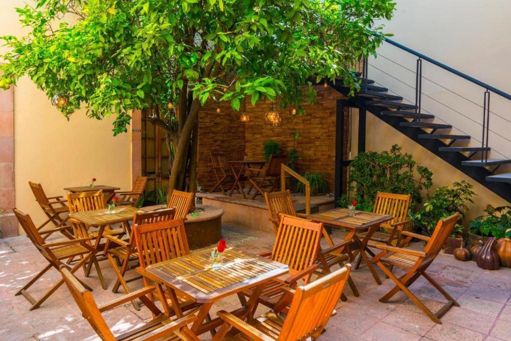 La Casa Del Naranjo Hotel Boutique Queretaro Bagian luar foto
